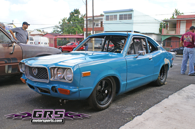 Car Mazda Rx3 1973 3 4 chassis Gaby Chassis 